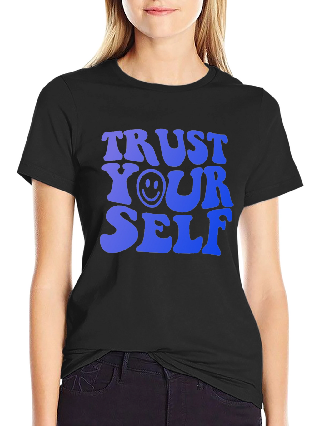 Trust Yourself Graphic Tee - Trendy Motivational Shirt