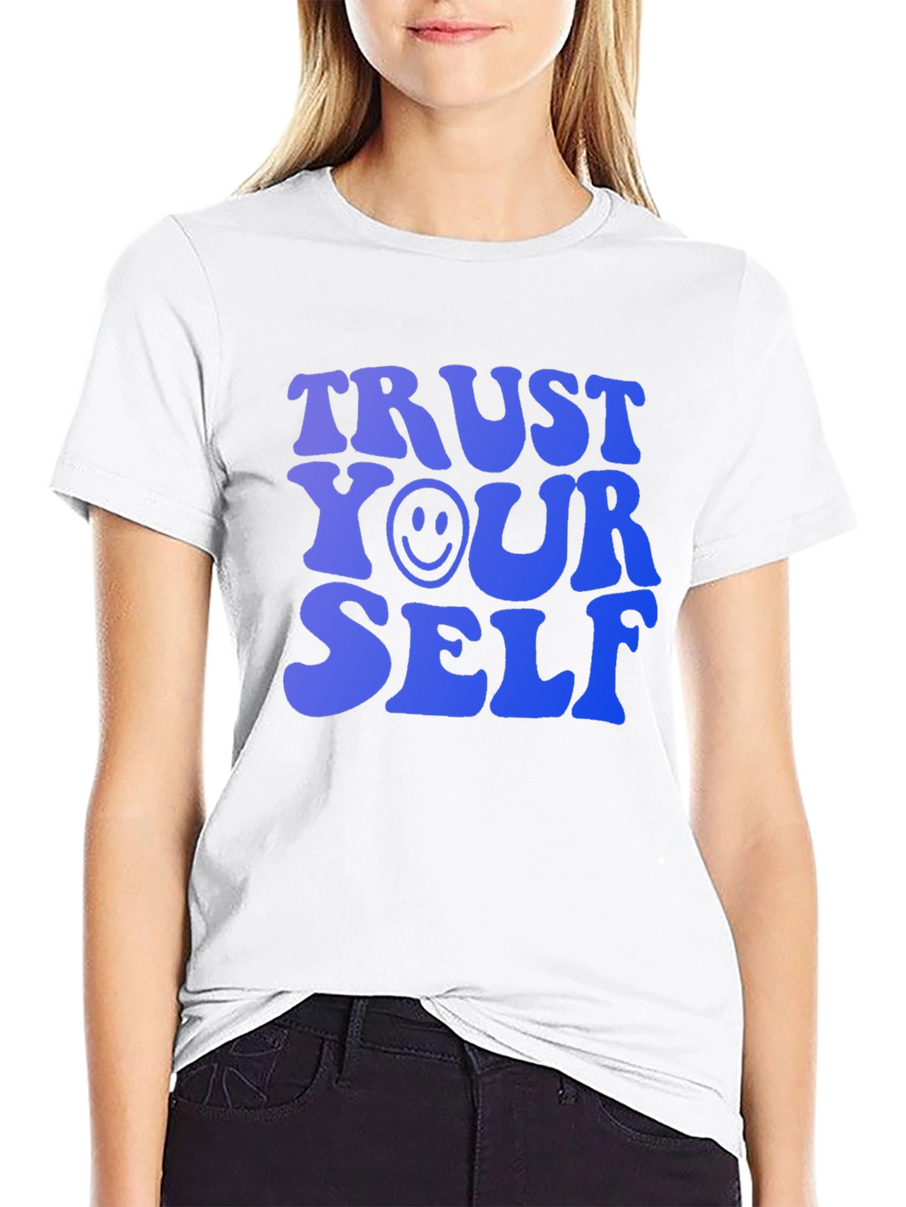 Trust Yourself Graphic Tee - Trendy Motivational Shirt