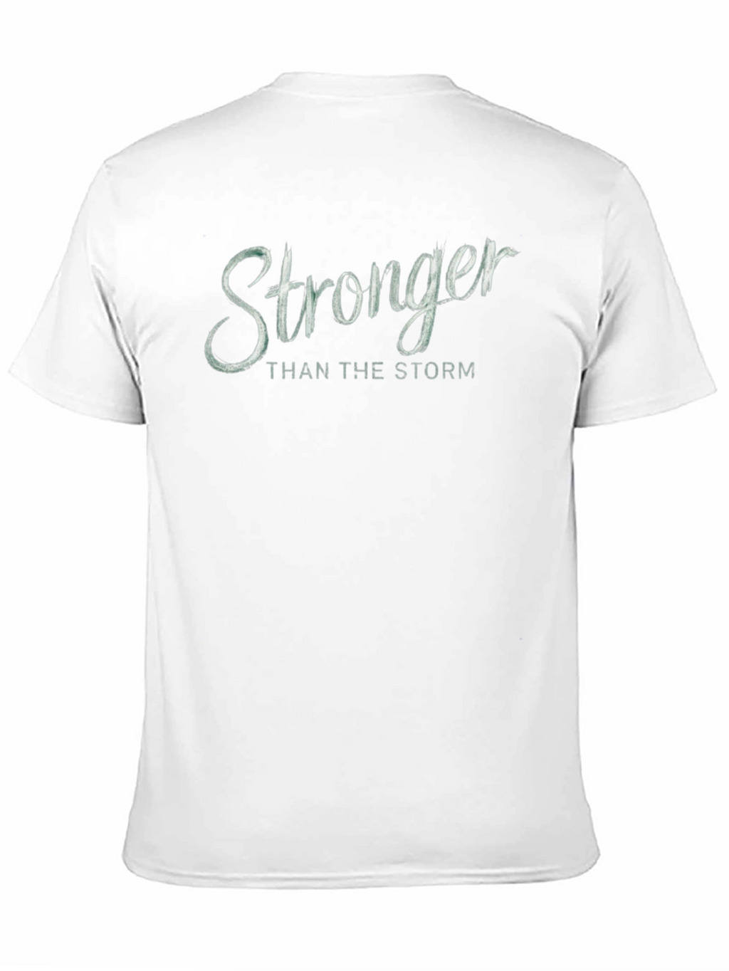 Stronger Than The Storm Black T-Shirt