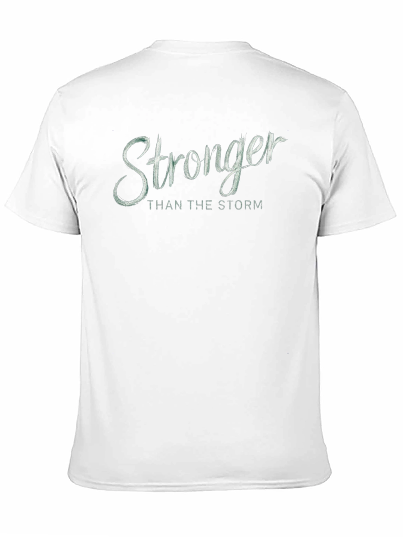 Stronger Than The Storm Black T-Shirt