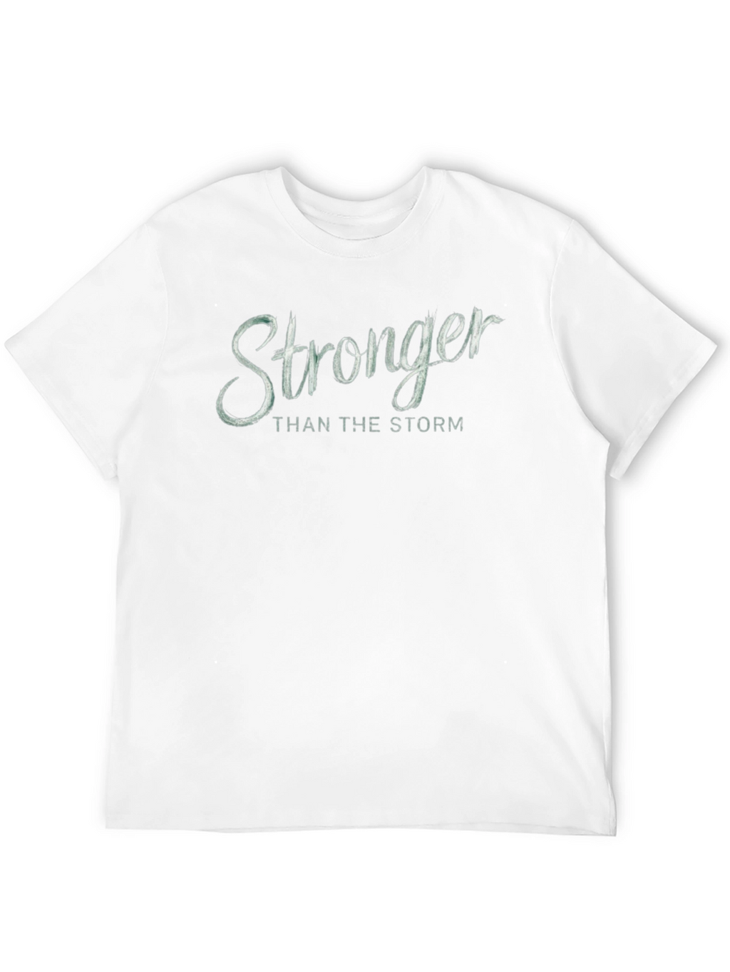 Stronger Than The Storm Black T-Shirt