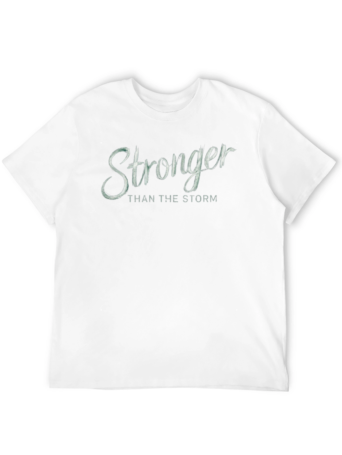 Stronger Than The Storm Black T-Shirt