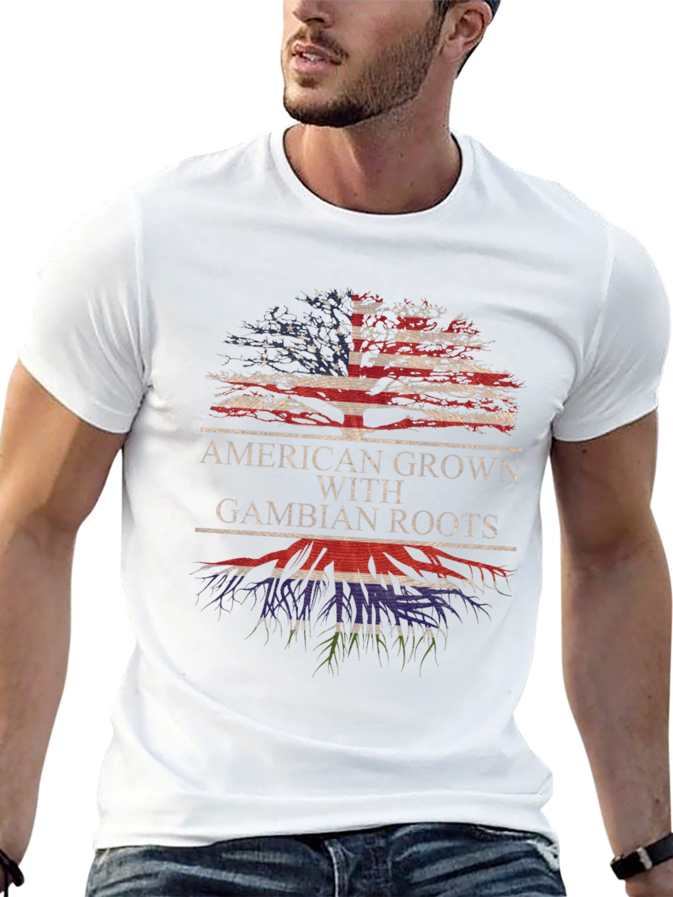 American Grown with Gambian Roots T-Shirt