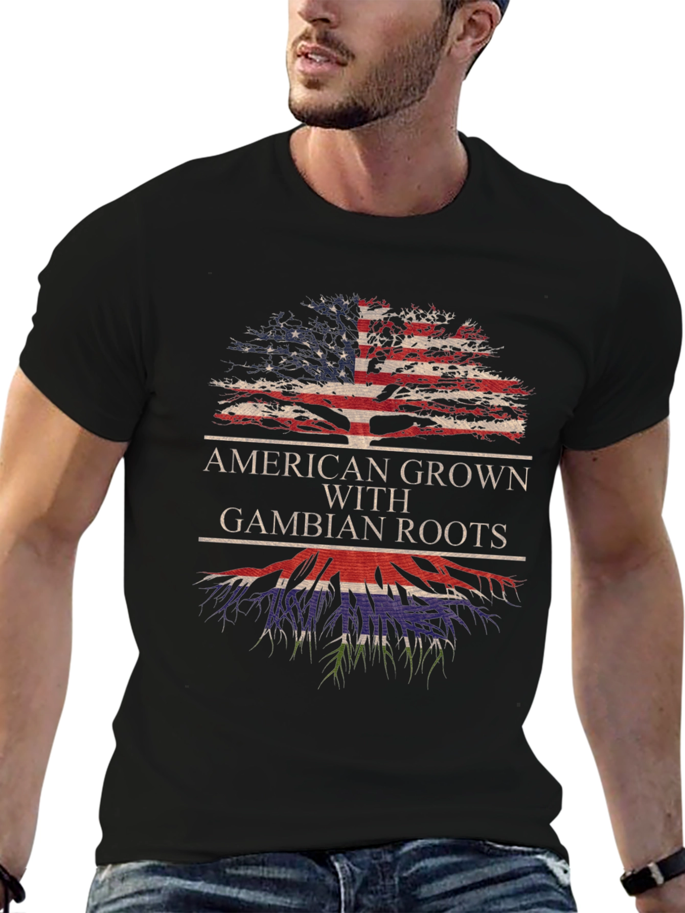 American Grown with Gambian Roots T-Shirt