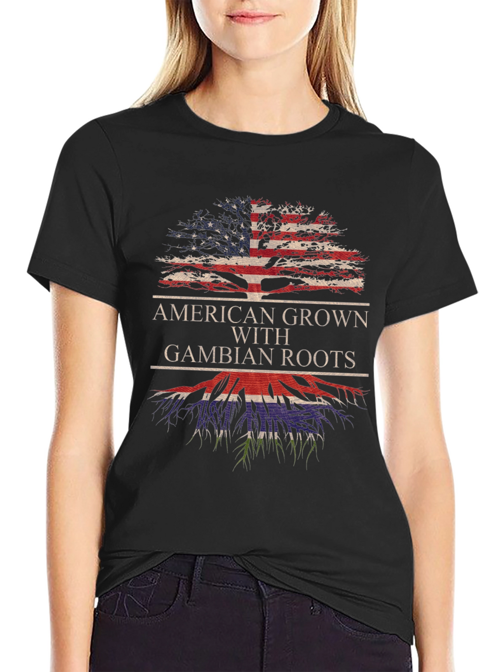 American Grown with Gambian Roots T-Shirt