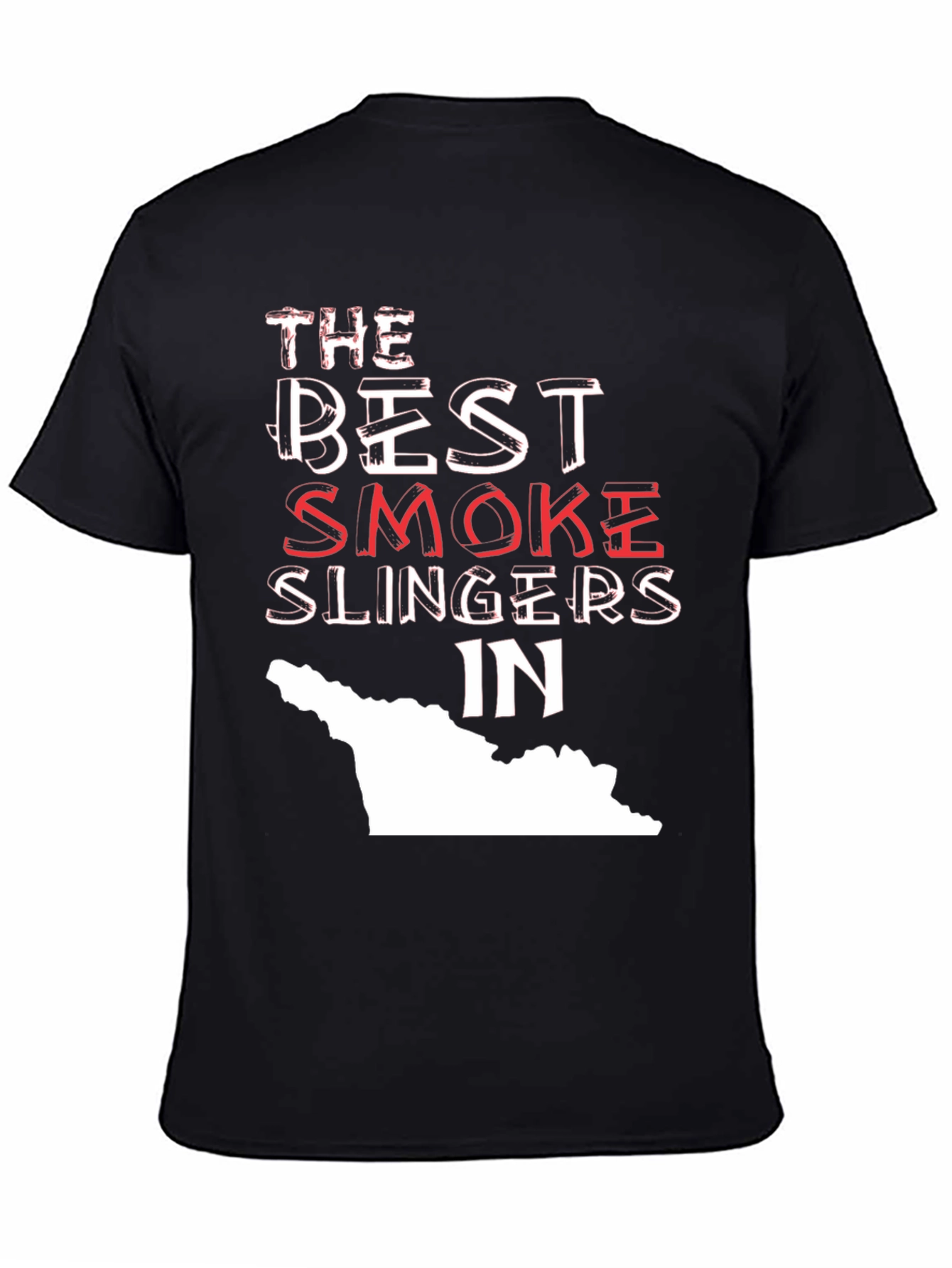 Smoke Slingers T-Shirt - Black Graphic Tee