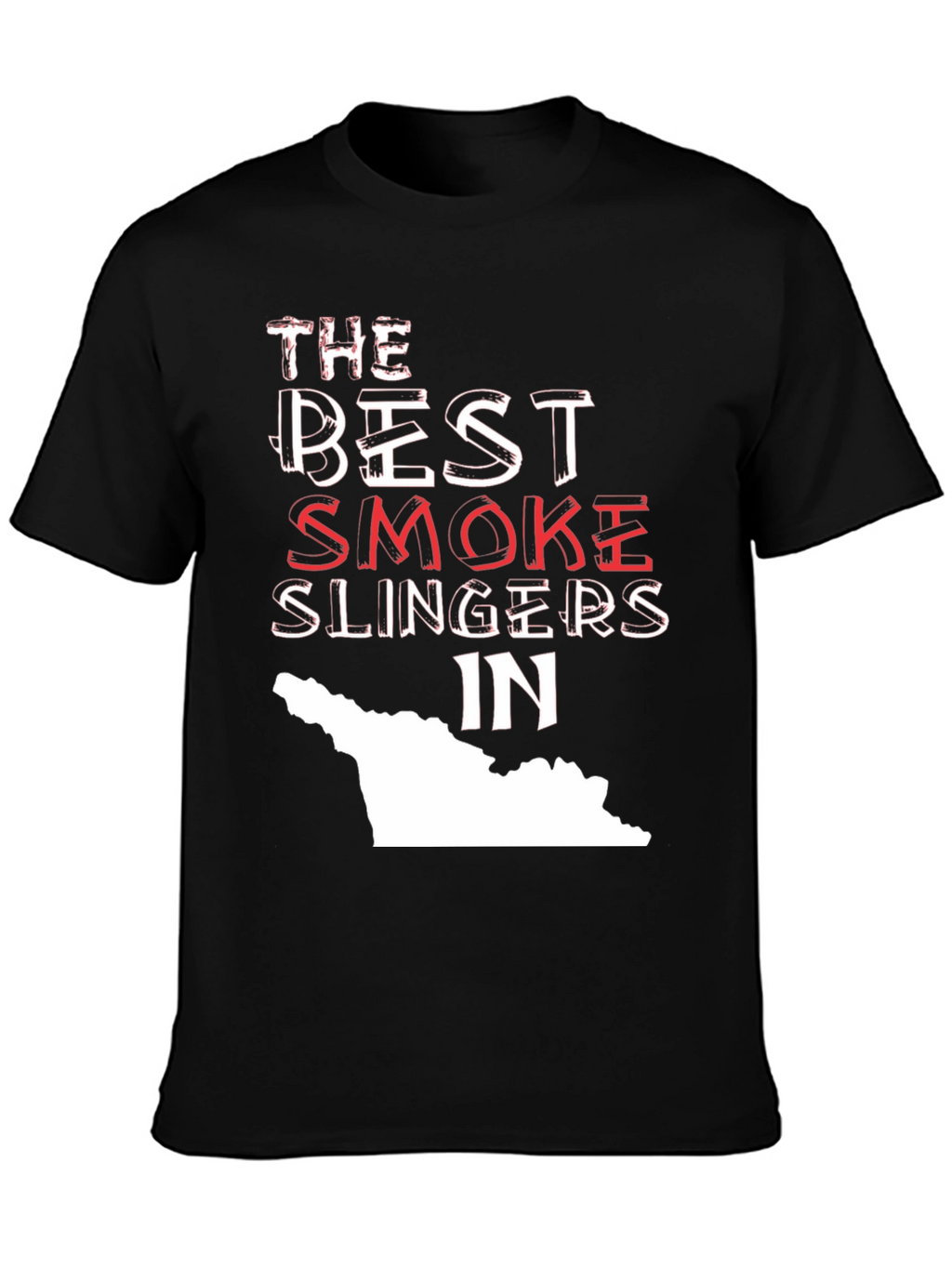 Smoke Slingers T-Shirt - Black Graphic Tee