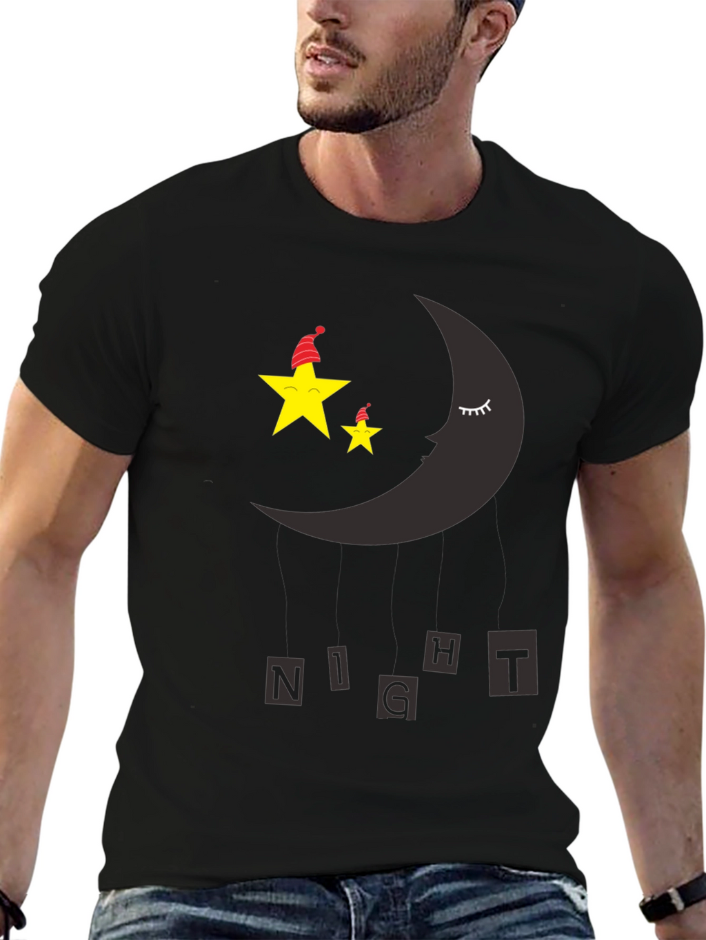 Dreamy Night Graphic T-Shirt