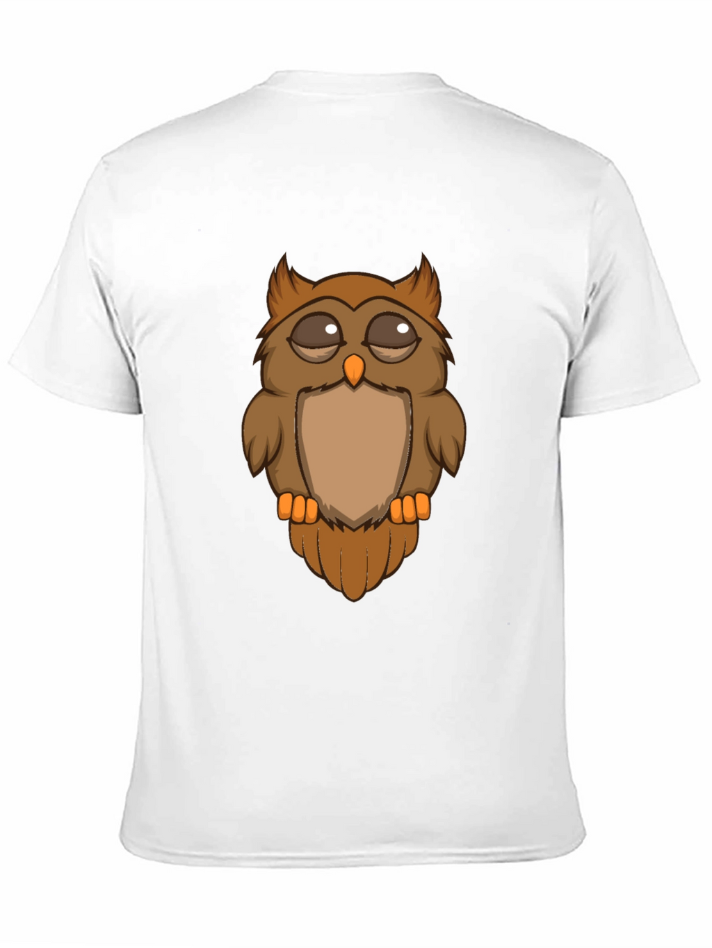Cool Owl Graphic Tee - Mens Black T-Shirt