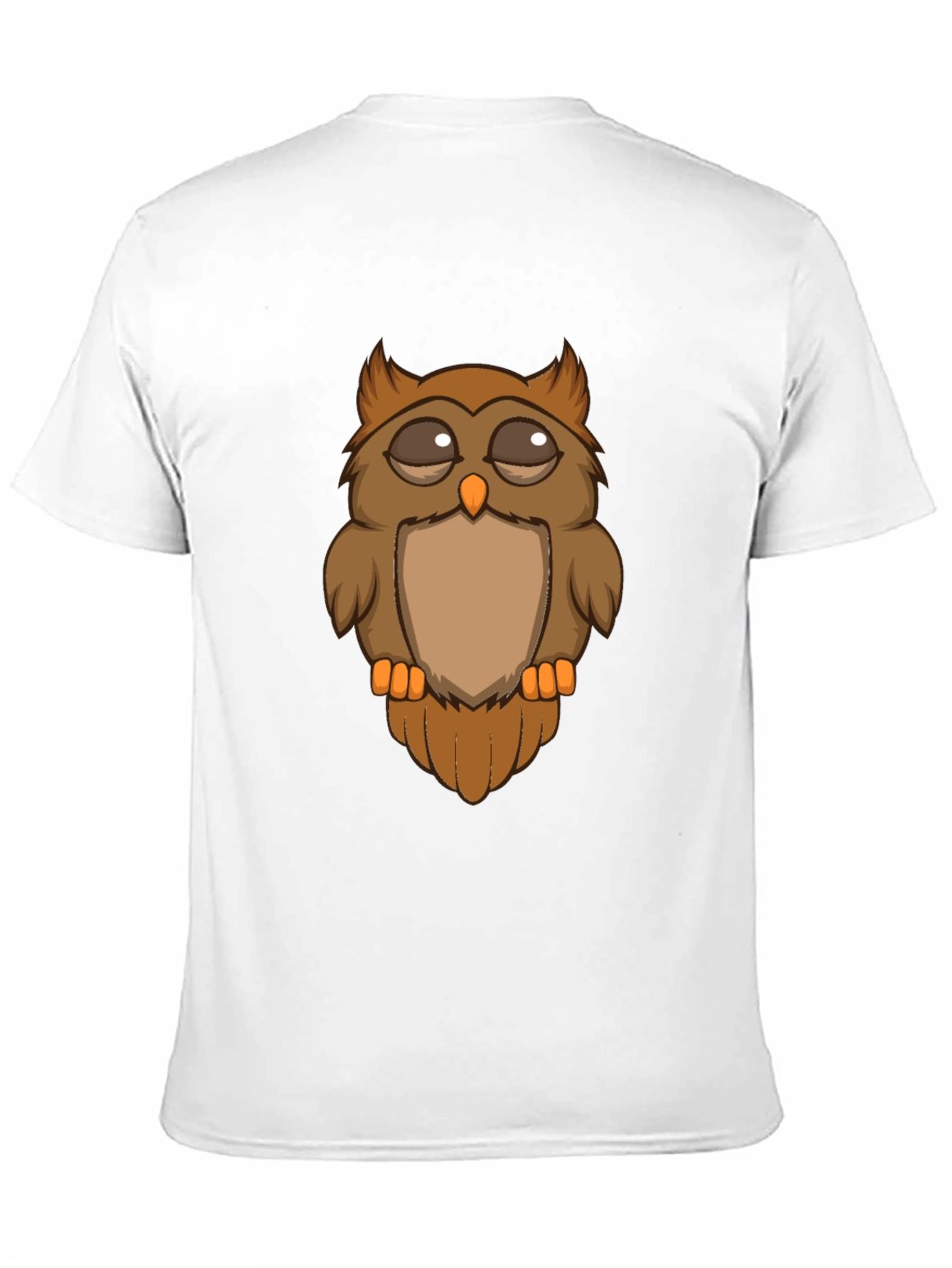 Cool Owl Graphic Tee - Mens Black T-Shirt