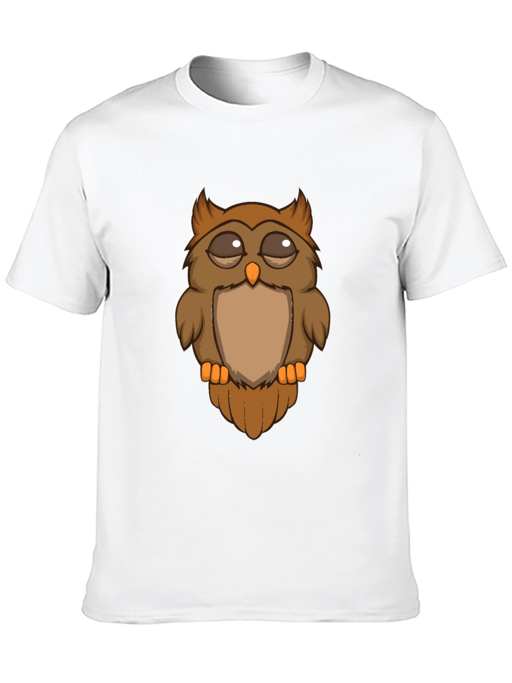 Cool Owl Graphic Tee - Mens Black T-Shirt