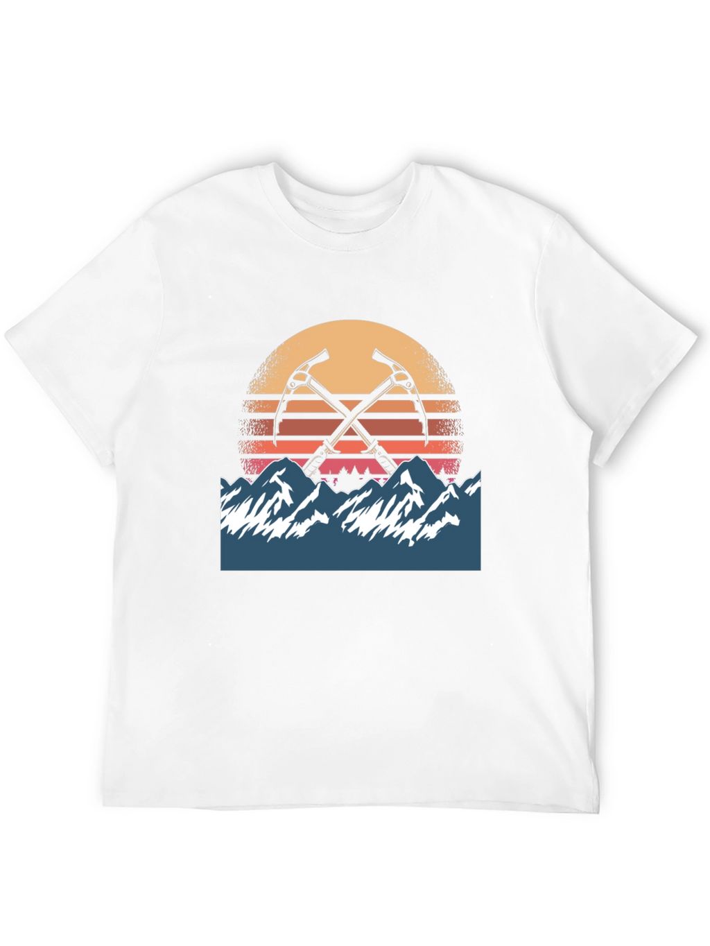 Mountain Sunset Climber Tee - Adventure Awaits