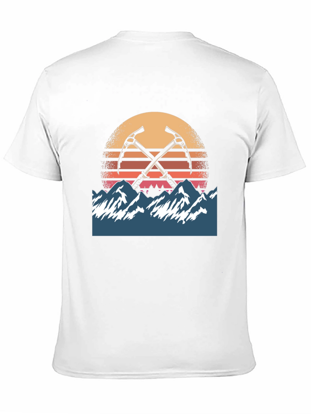 Mountain Sunset Climber Tee - Adventure Awaits