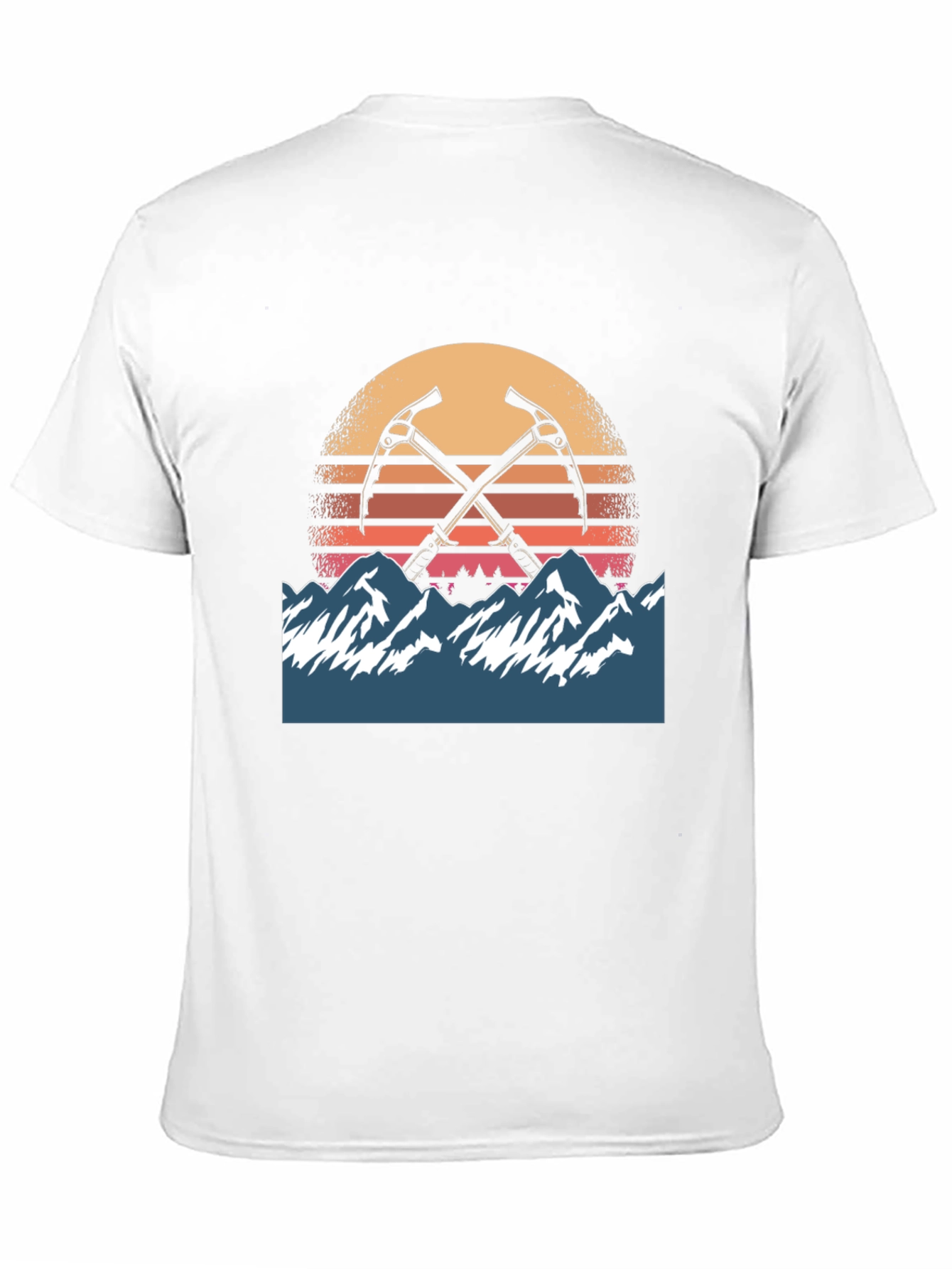 Mountain Sunset Climber Tee - Adventure Awaits
