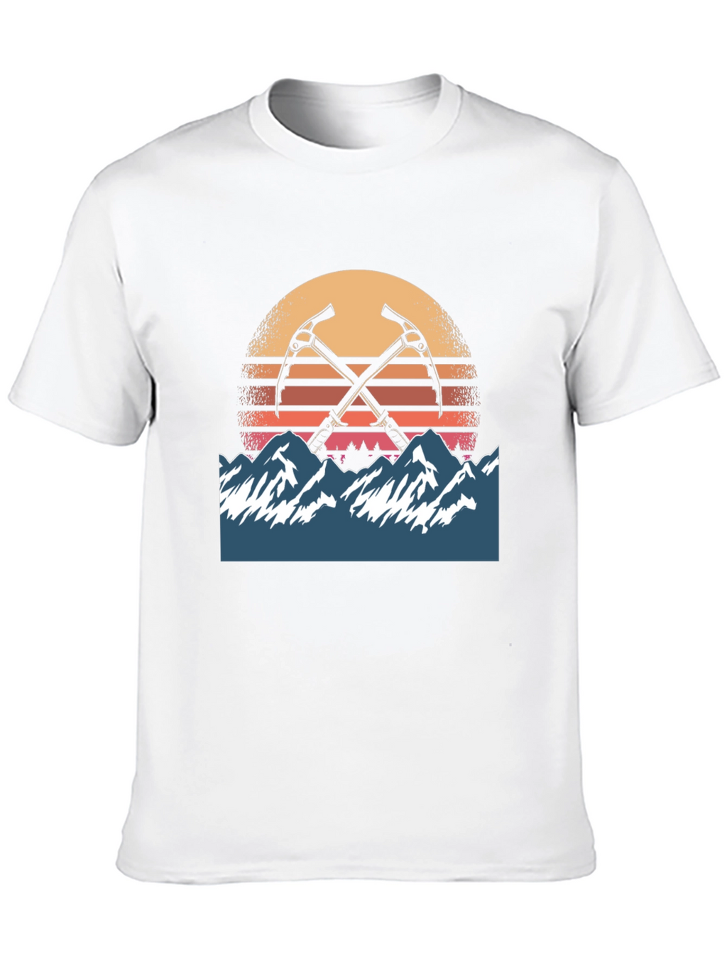 Mountain Sunset Climber Tee - Adventure Awaits