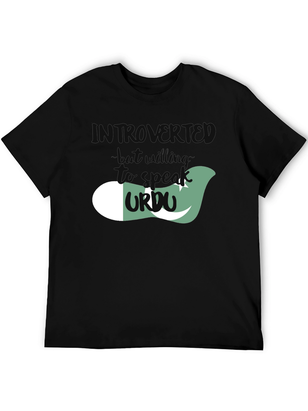 Introvert Urdu Speaker Graphic Tee