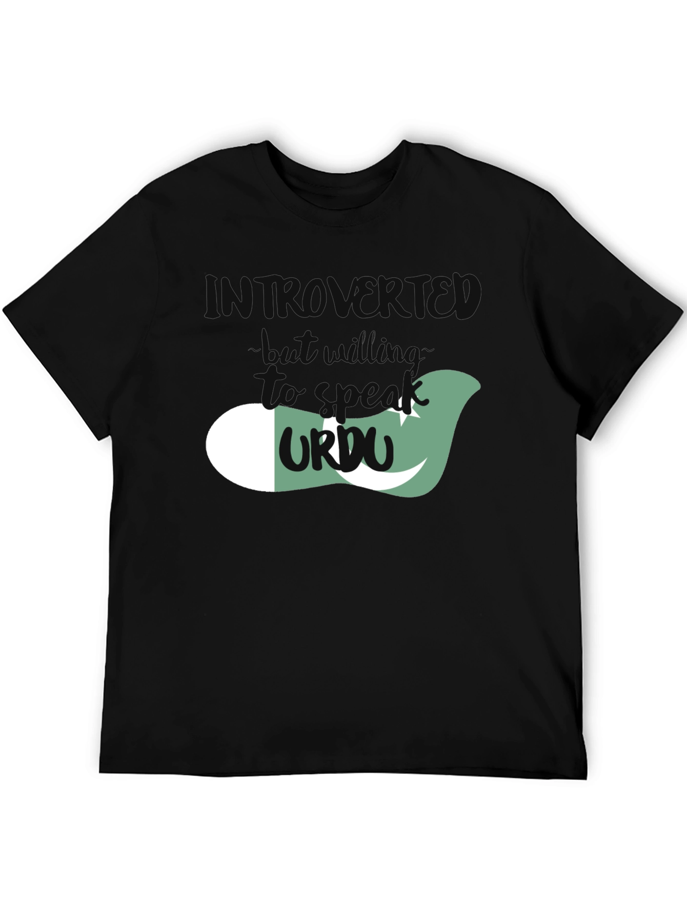 Introvert Urdu Speaker Graphic Tee