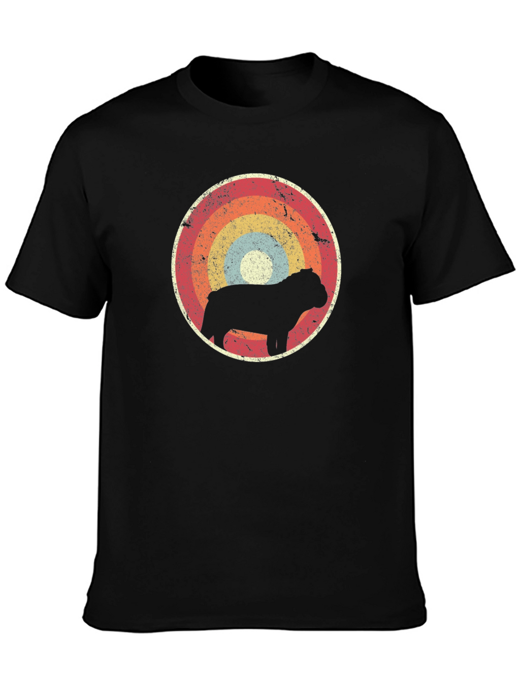Retro Capybara Graphic T-Shirt