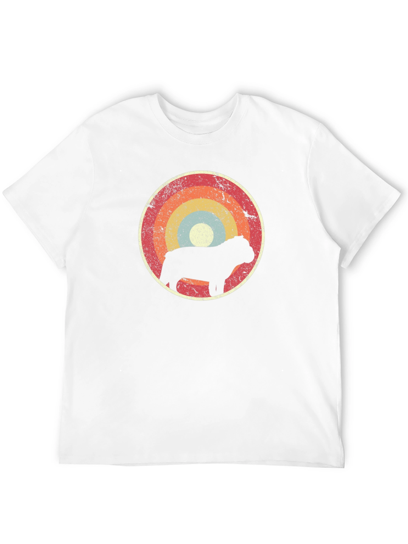 Retro Capybara Graphic T-Shirt