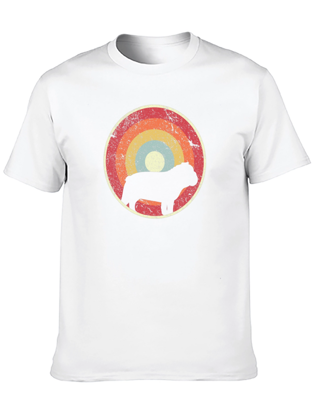 Retro Capybara Graphic T-Shirt