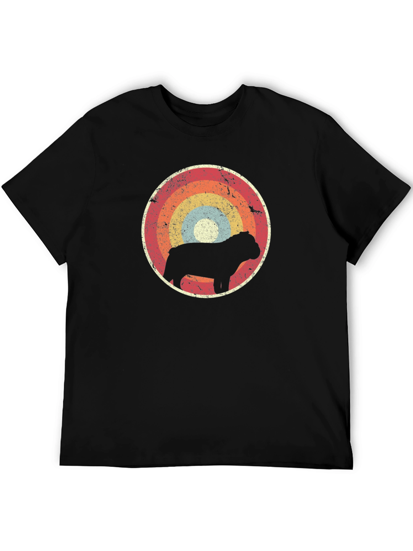 Retro Capybara Graphic T-Shirt