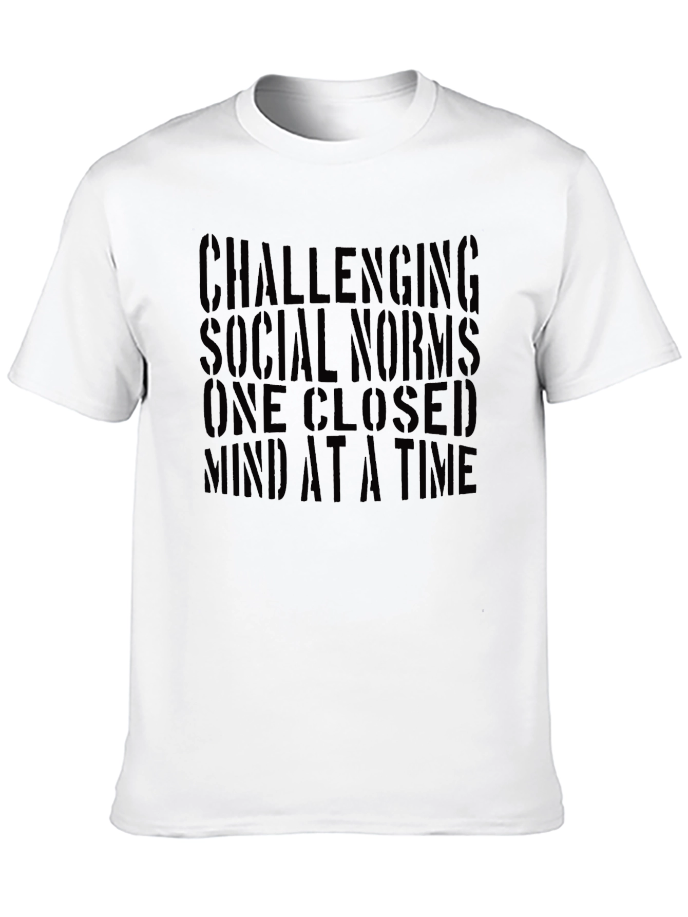 Challenging Social Norms Graphic Tee