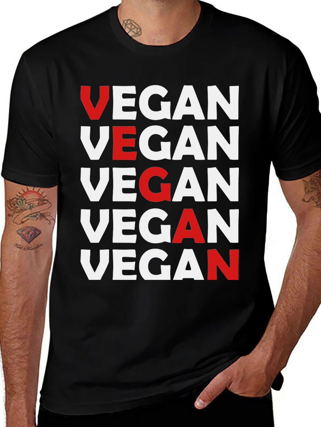 Vegan Graphic Tee - Stylish & Comfortable!
