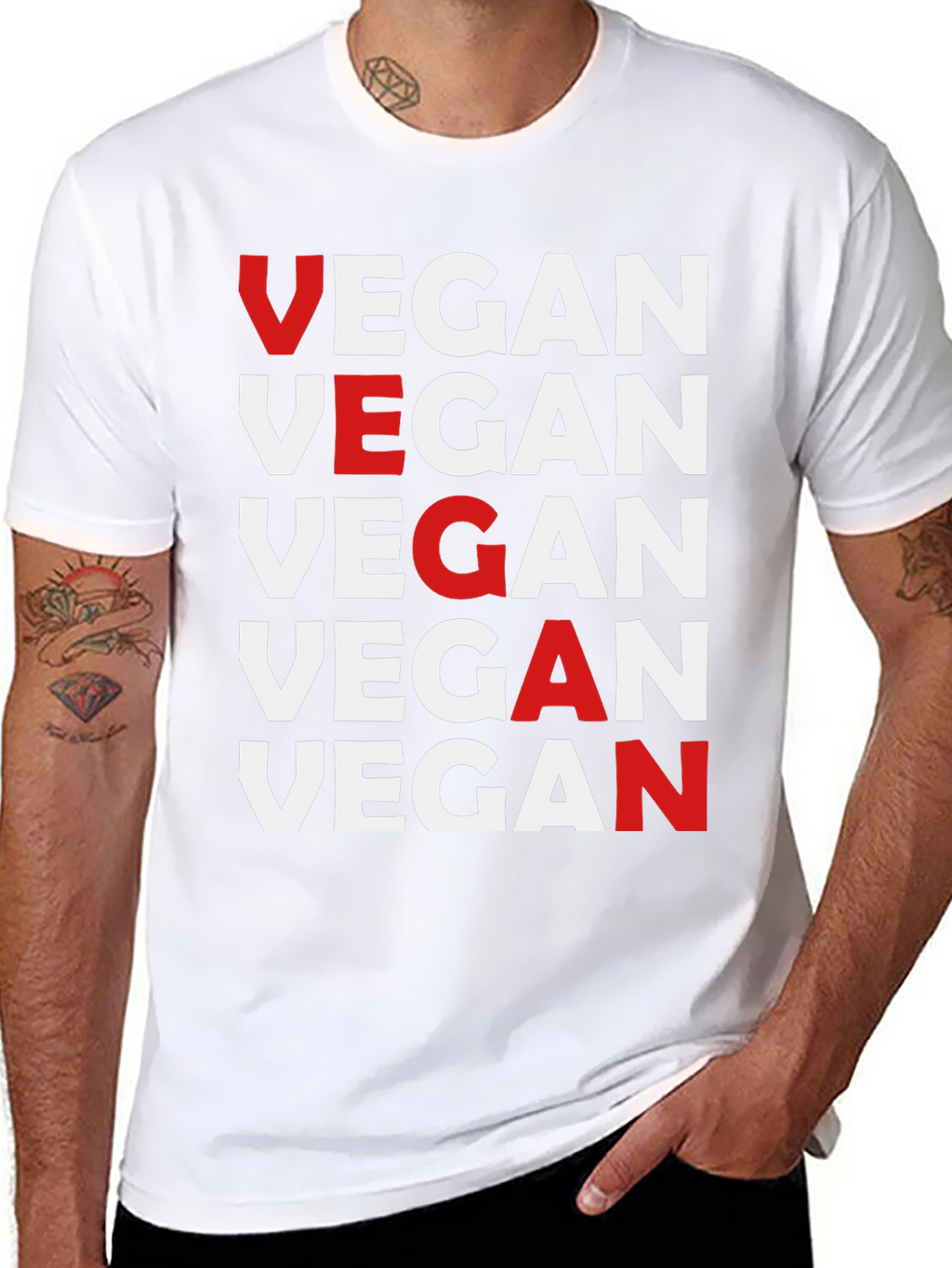 Vegan Graphic Tee - Stylish & Comfortable!