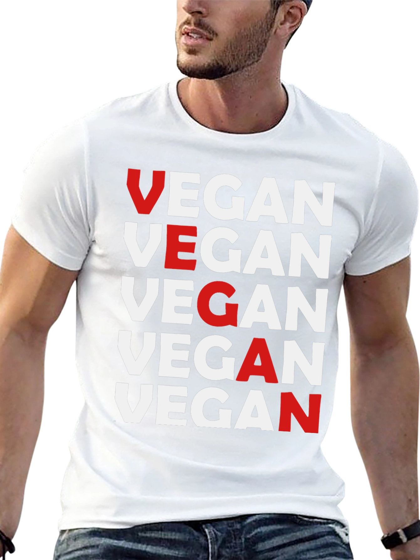 Vegan Graphic Tee - Stylish & Comfortable!