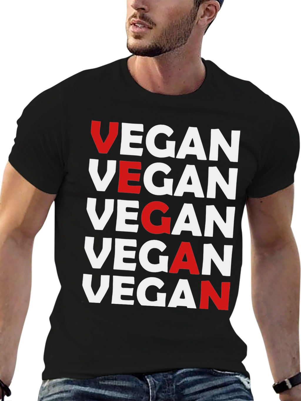 Vegan Graphic Tee - Stylish & Comfortable!