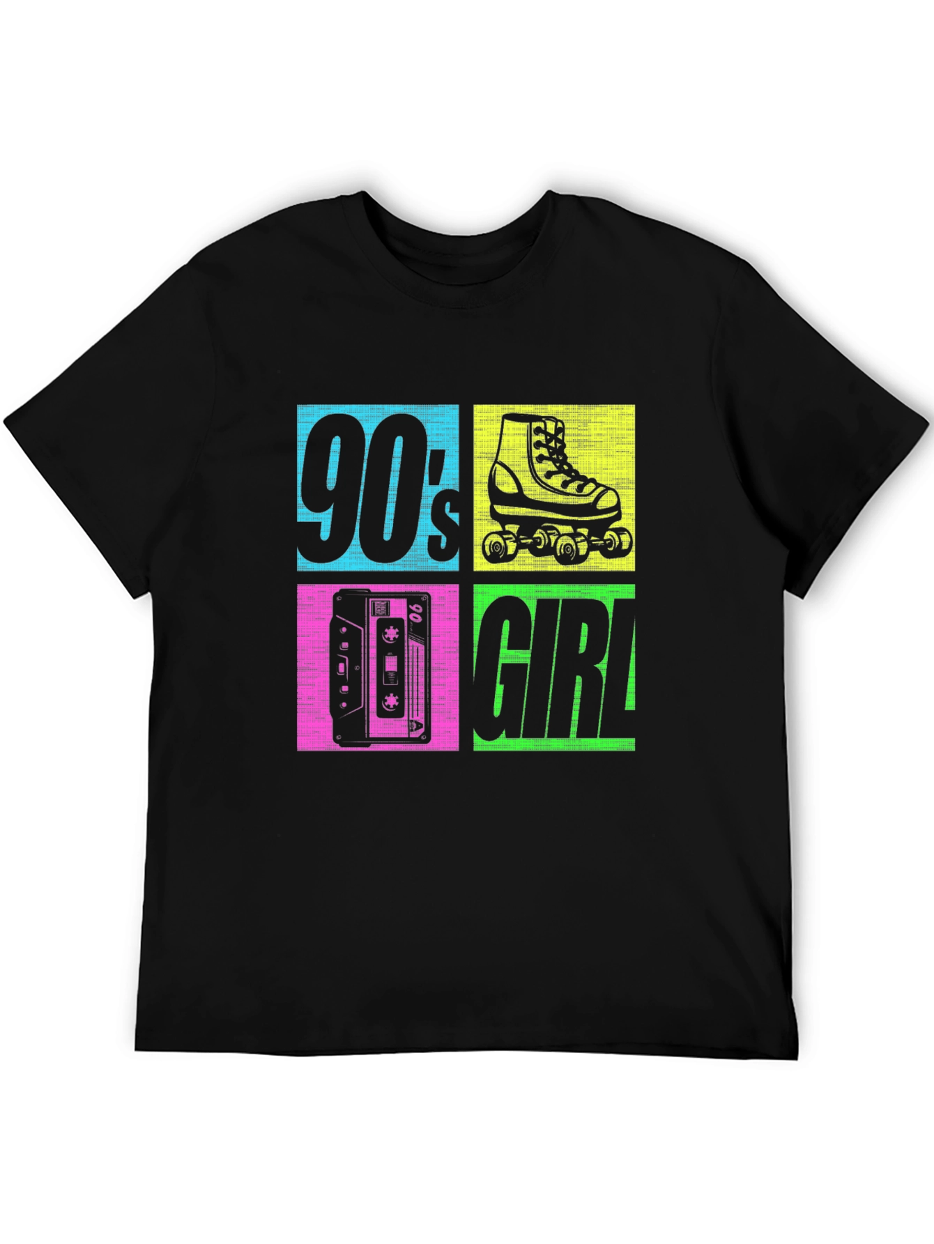 90s Girl Graphic T-Shirt - Retro Style Tee