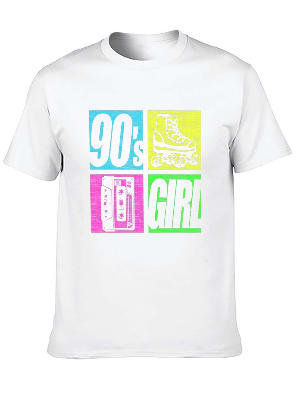 90s Girl Graphic T-Shirt - Retro Style Tee