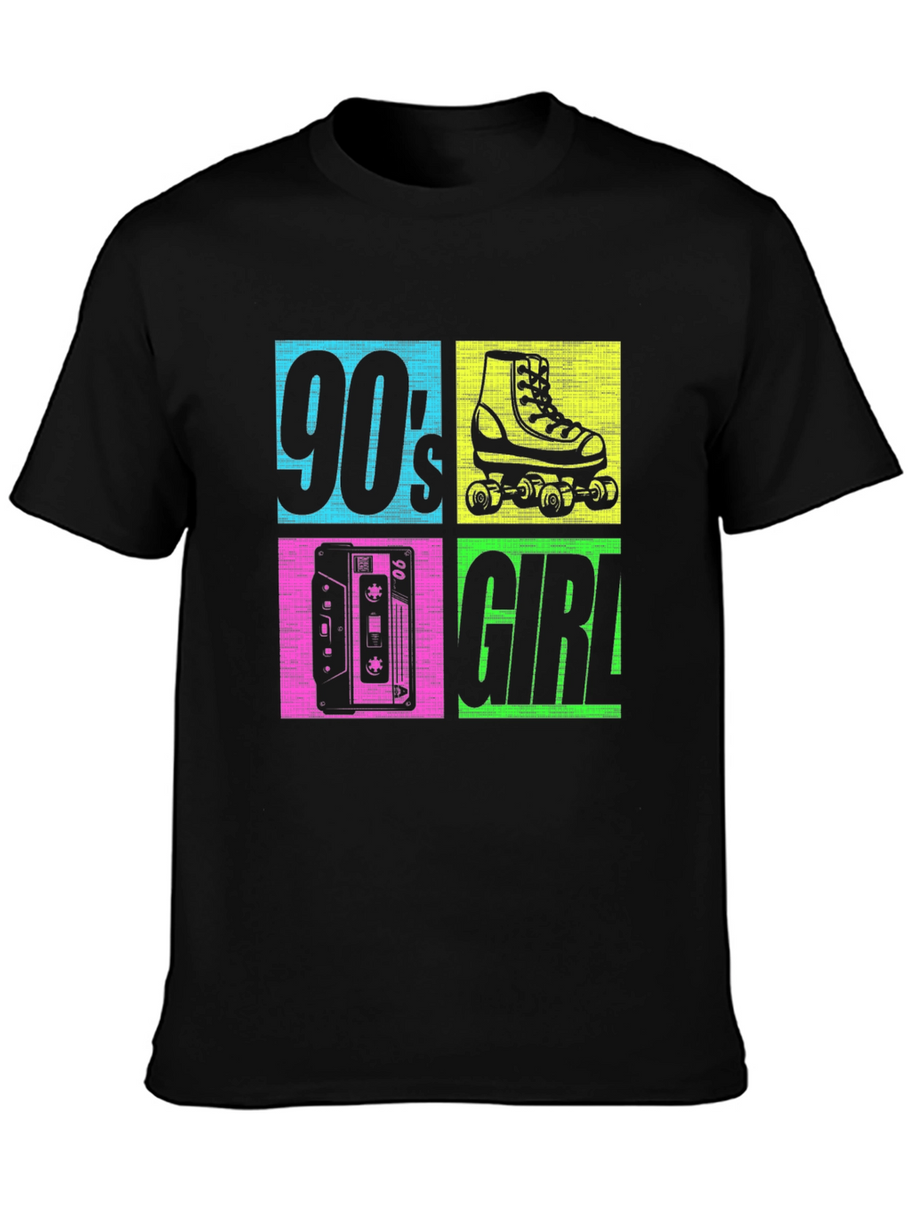 90s Girl Graphic T-Shirt - Retro Style Tee