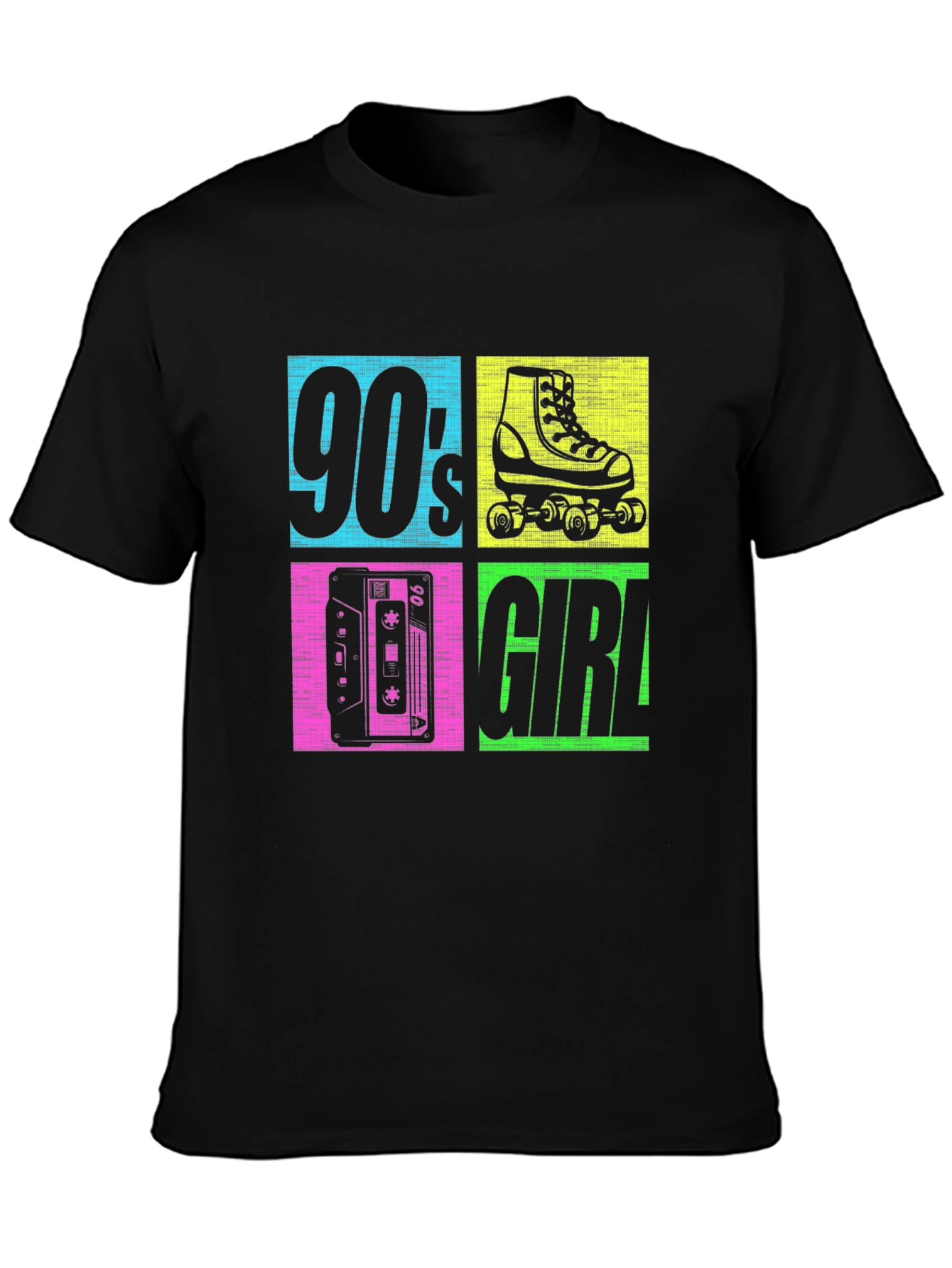 90s Girl Graphic T-Shirt - Retro Style Tee