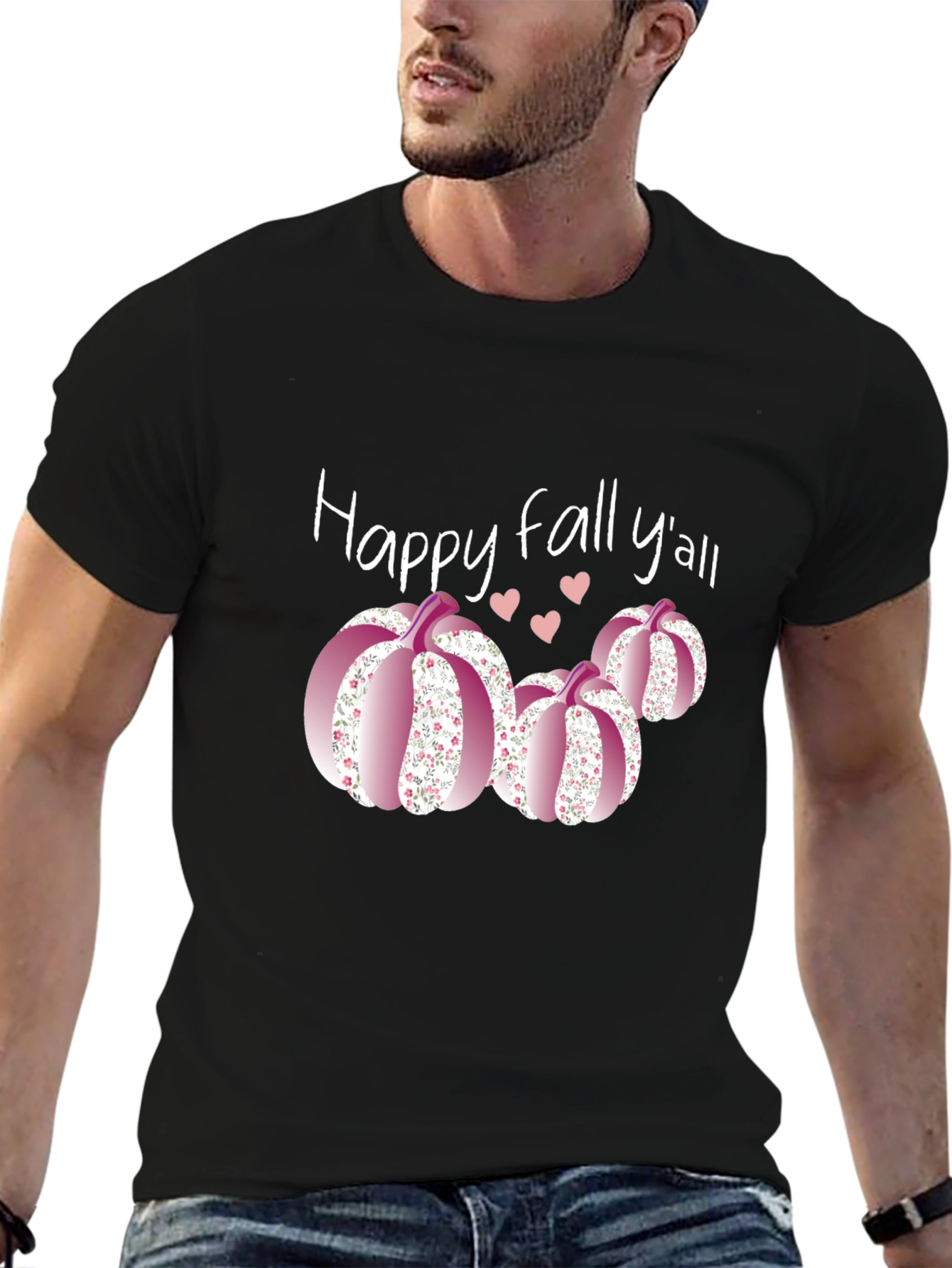 Happy Fall Yall Pumpkin T-Shirt