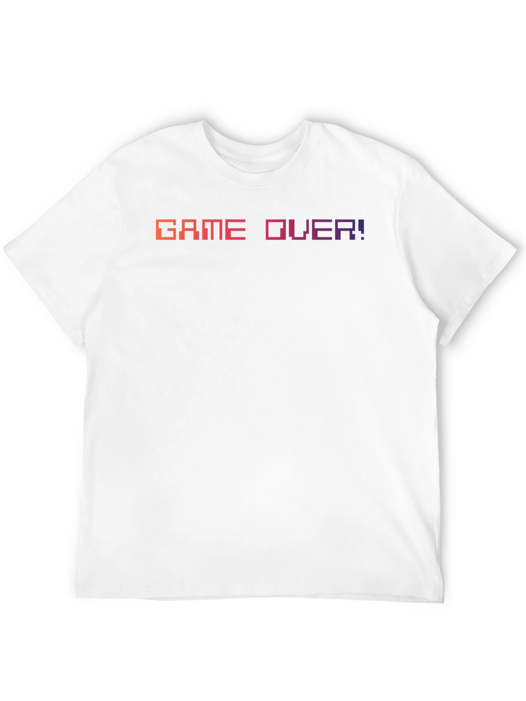 Game Over T-Shirt - Retro Pixel Design