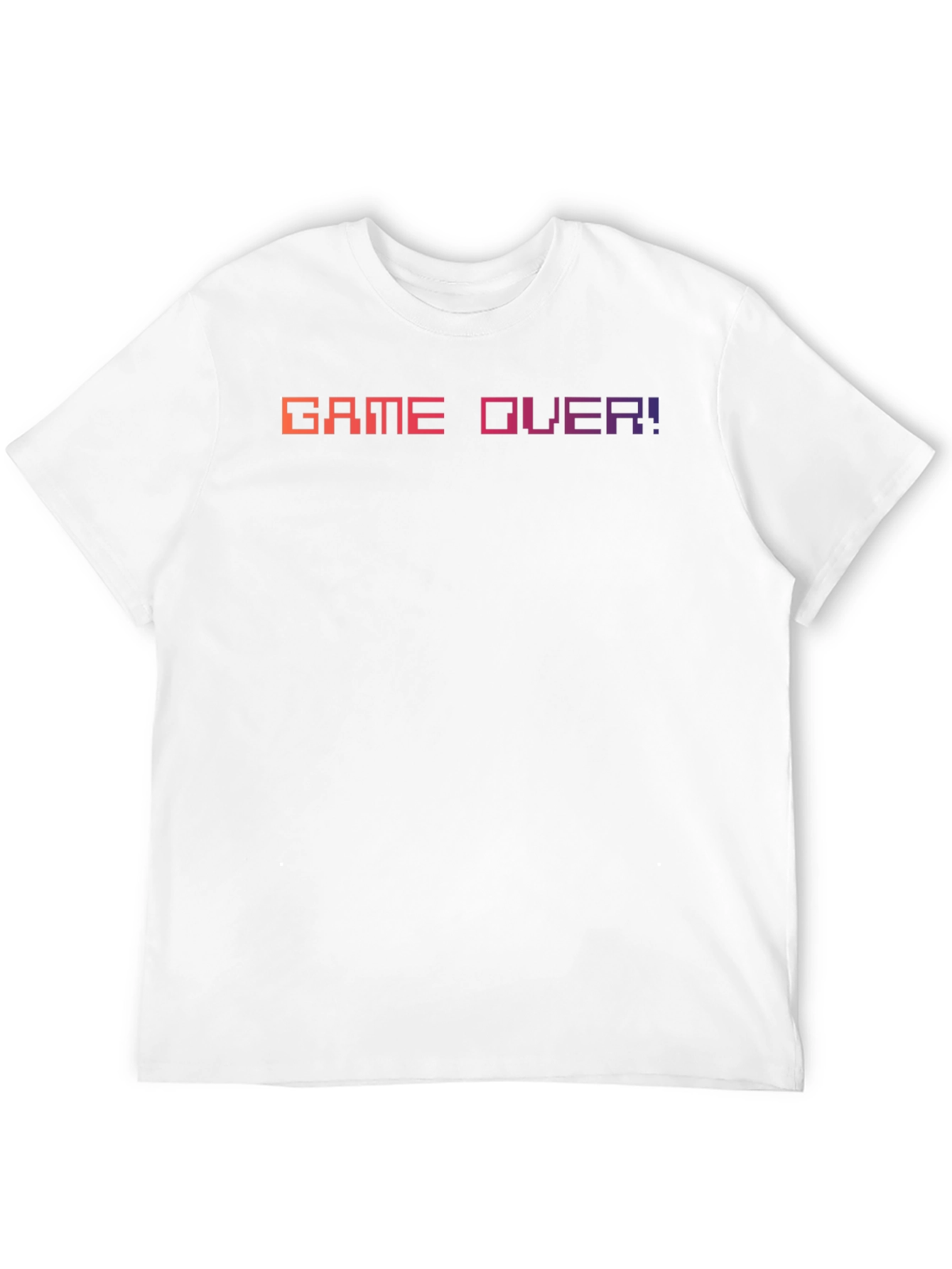 Game Over T-Shirt - Retro Pixel Design