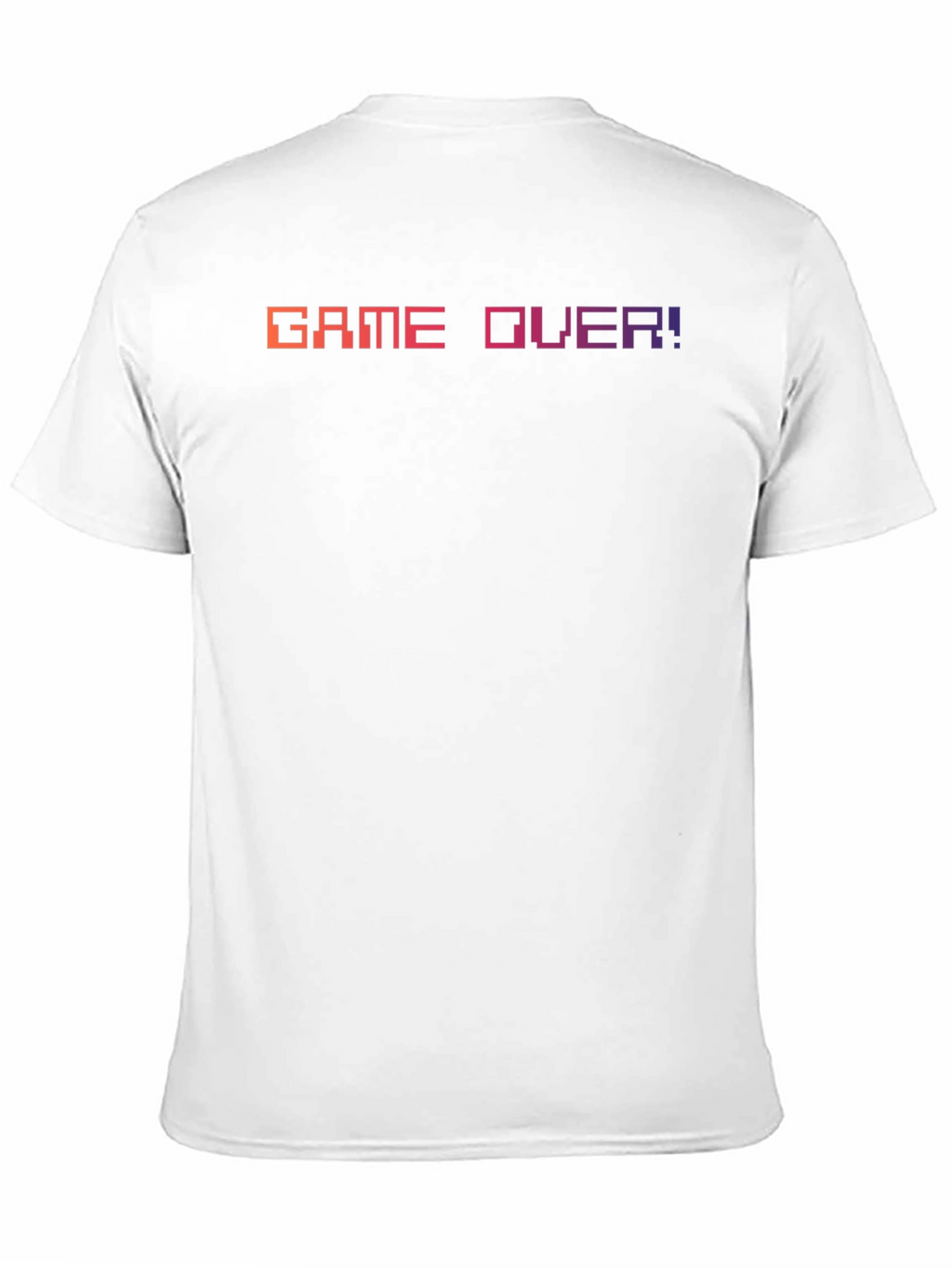Game Over T-Shirt - Retro Pixel Design