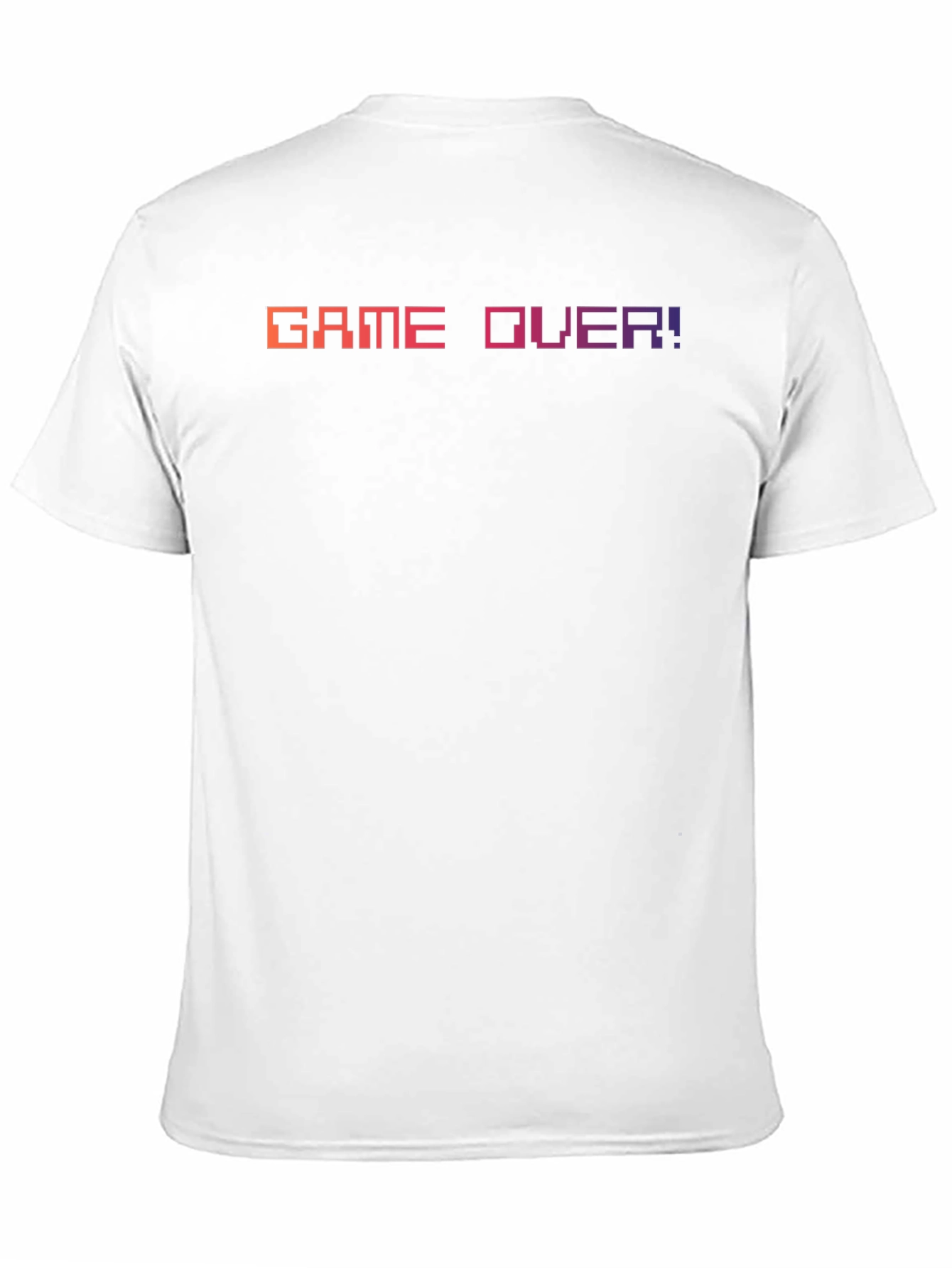 Game Over T-Shirt - Retro Pixel Design