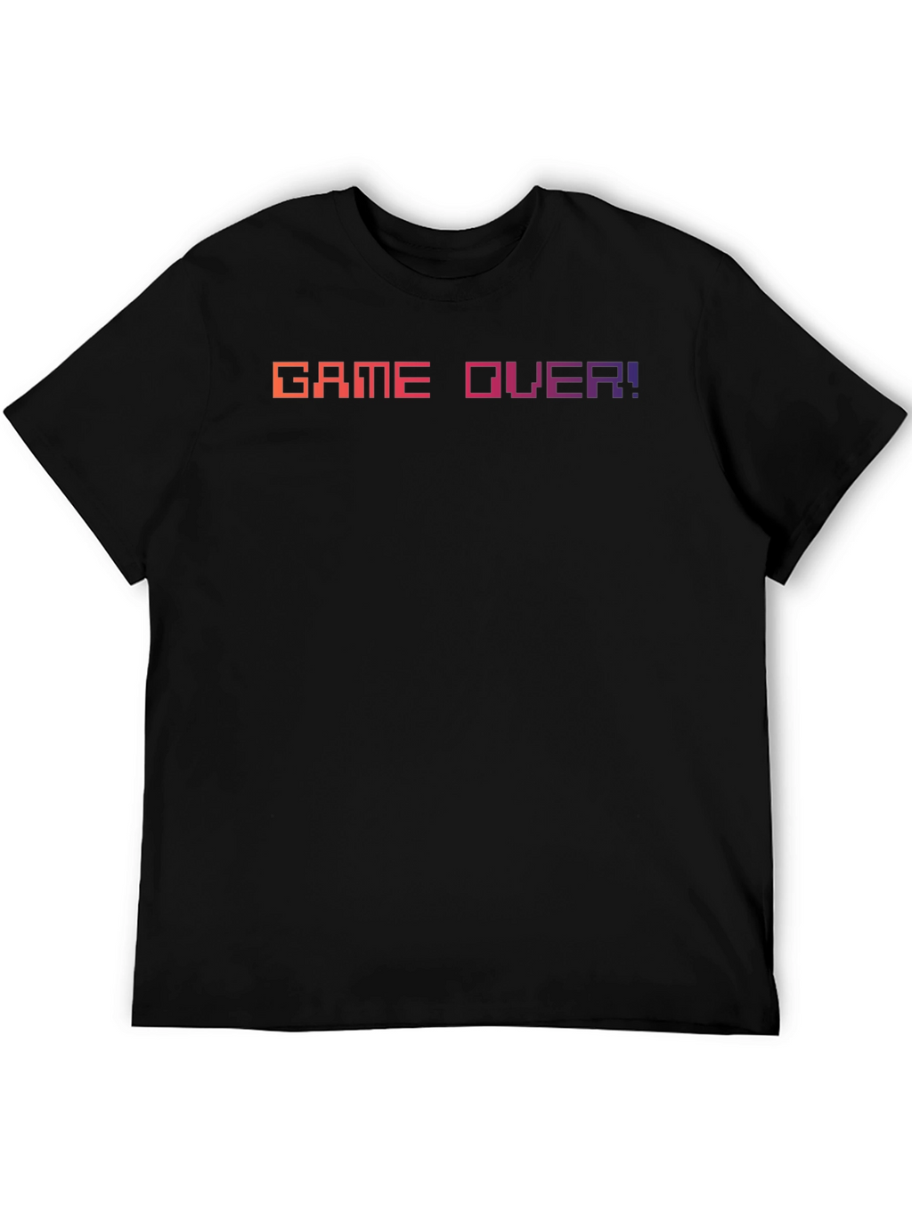 Game Over T-Shirt - Retro Pixel Design