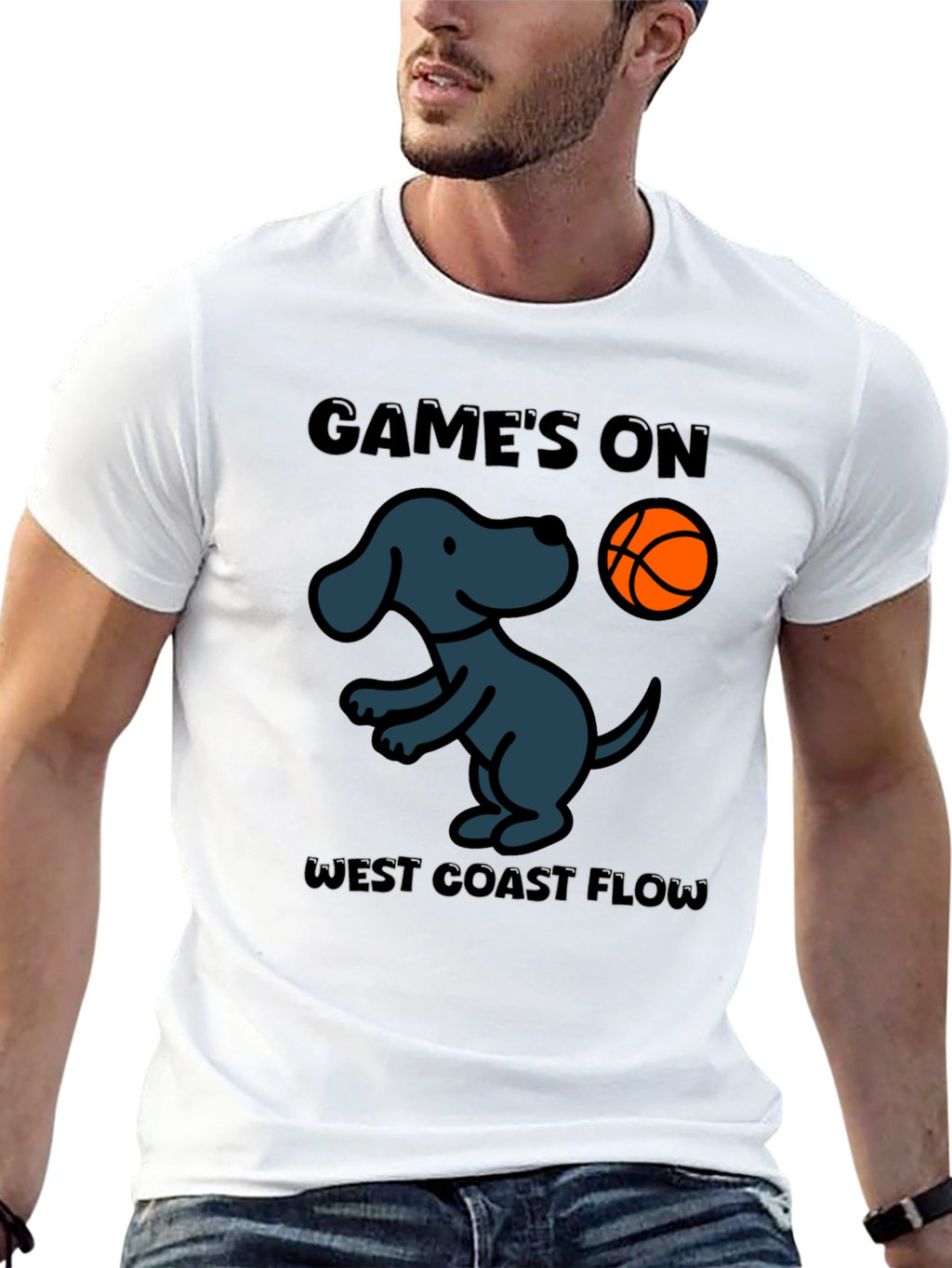 Games On West Coast Flow T-Shirt