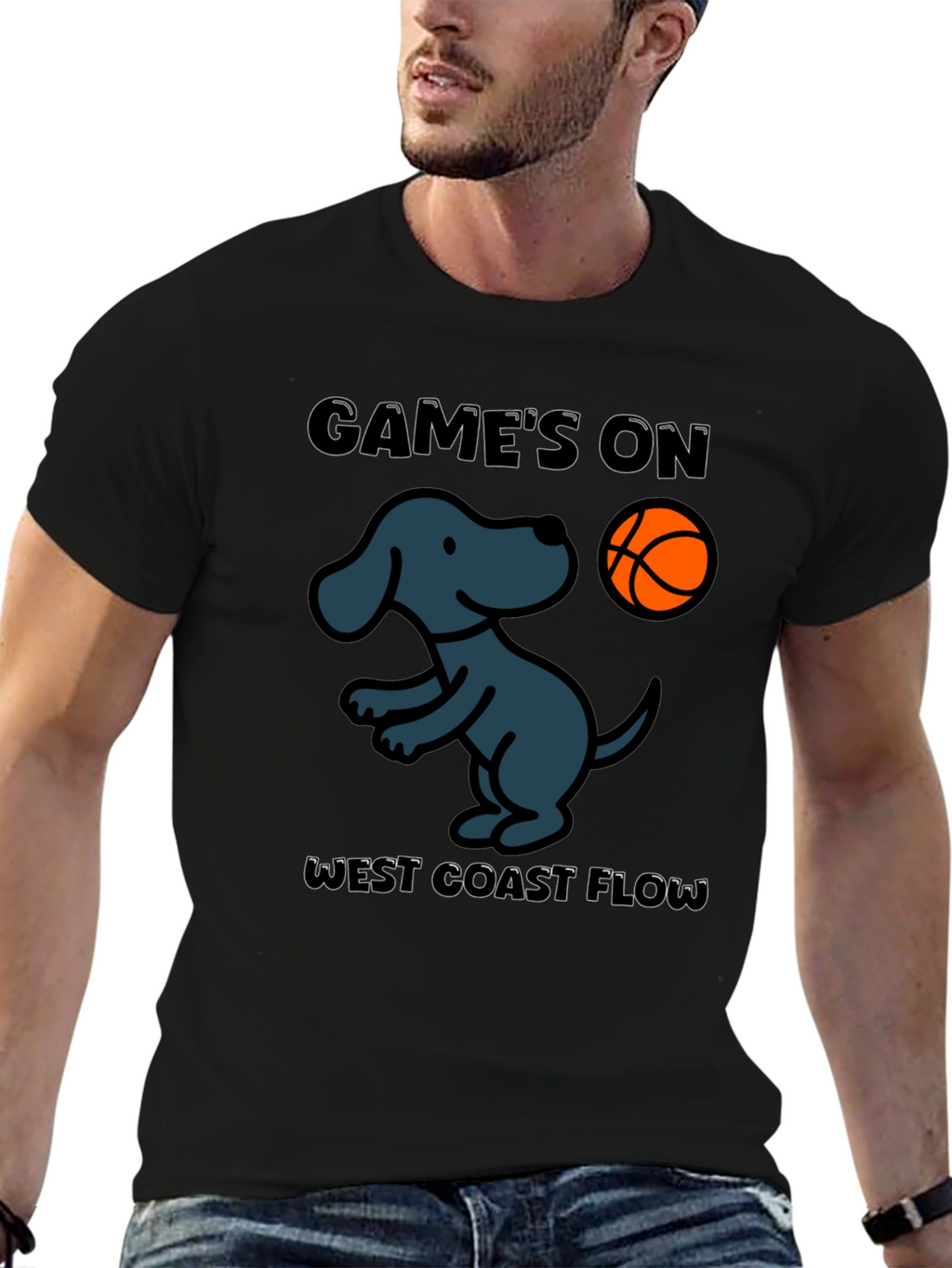 Games On West Coast Flow T-Shirt