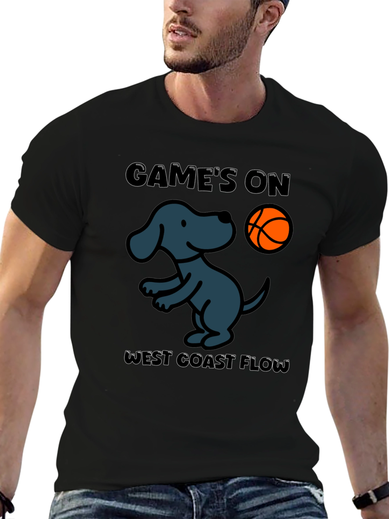 Games On West Coast Flow T-Shirt