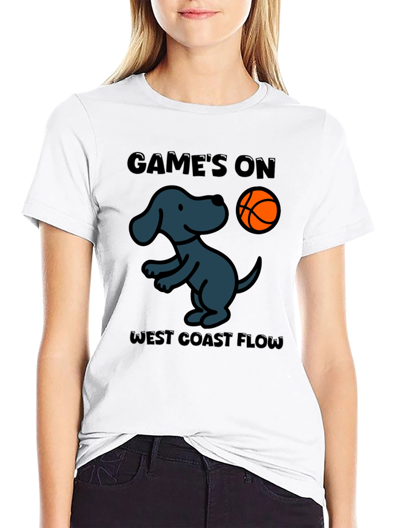 Games On West Coast Flow T-Shirt