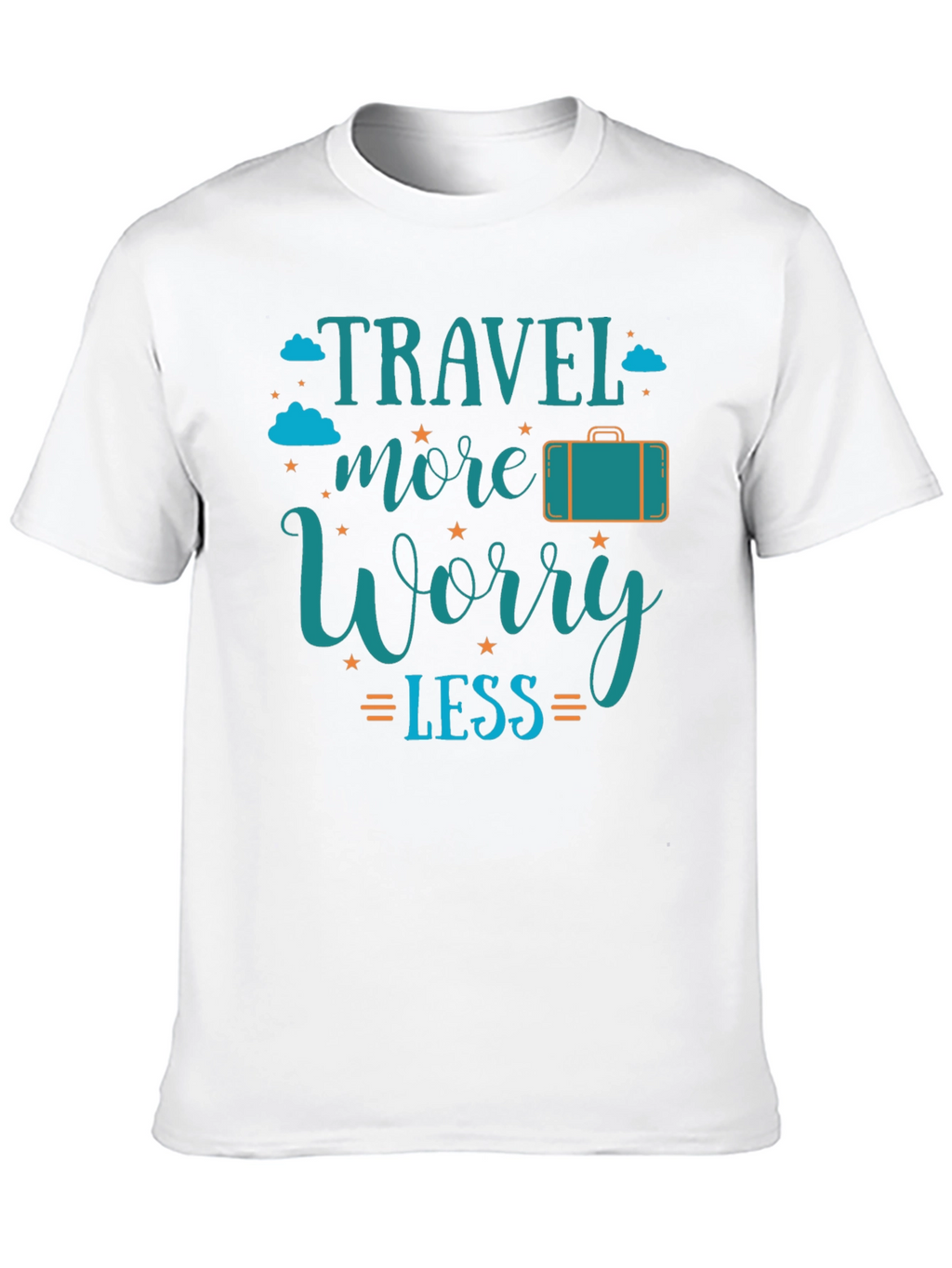Travel More Worry Less Graphic Tee