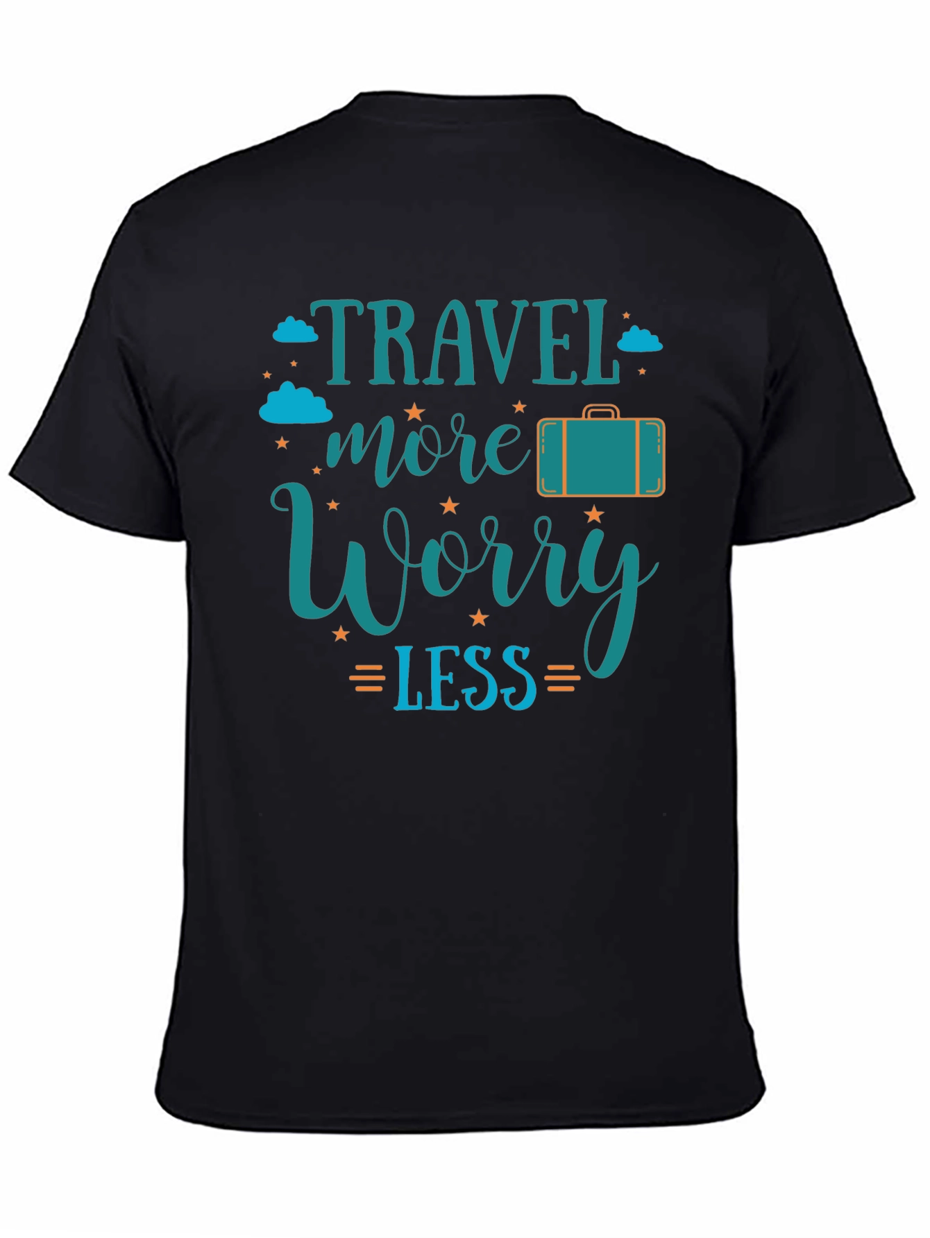Travel More Worry Less Graphic Tee