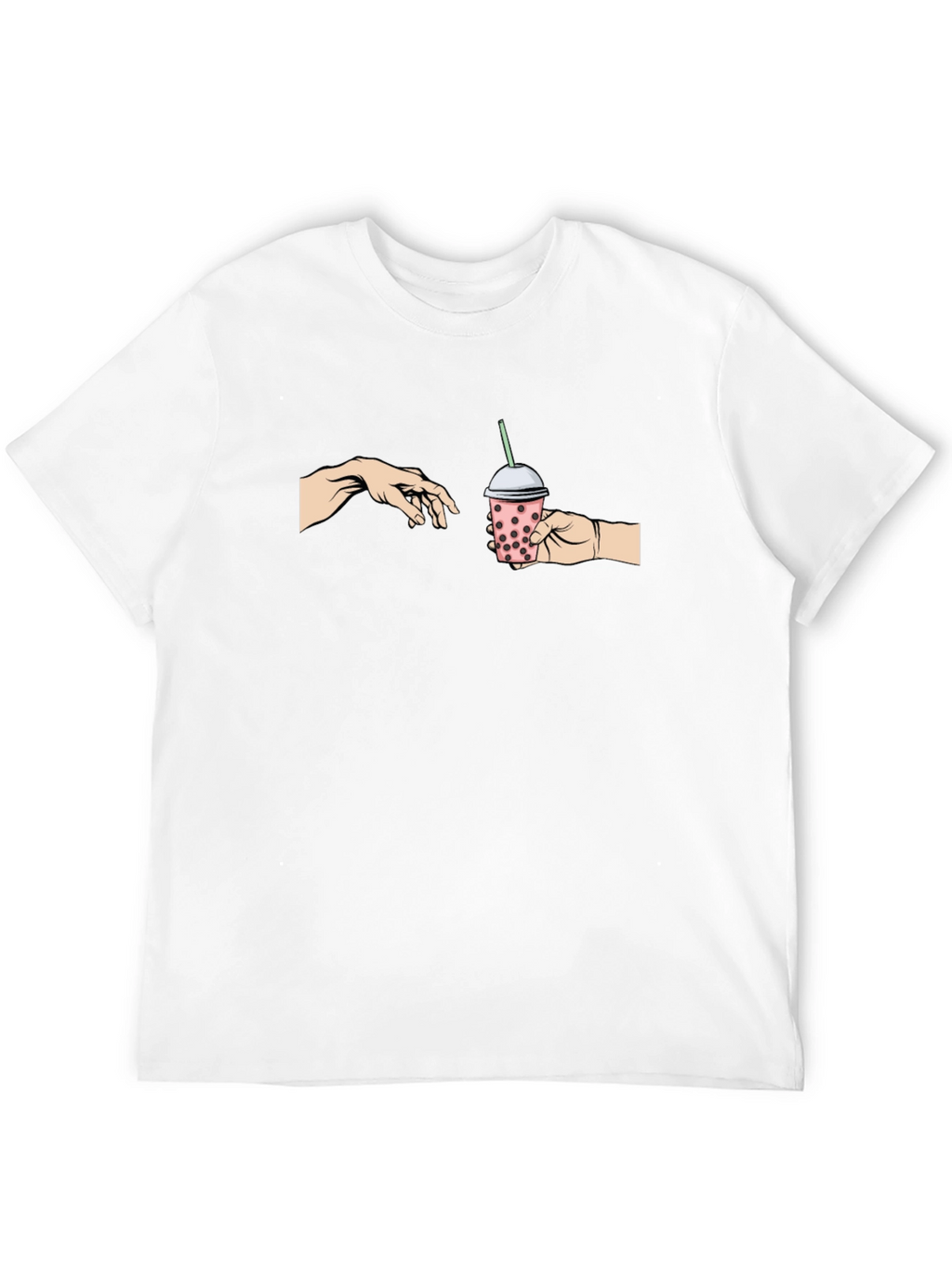 Creation of Boba Tea T-Shirt - Funny Graphic Tee