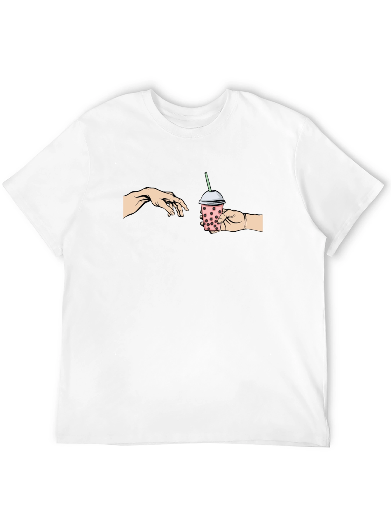 Creation of Boba Tea T-Shirt - Funny Graphic Tee