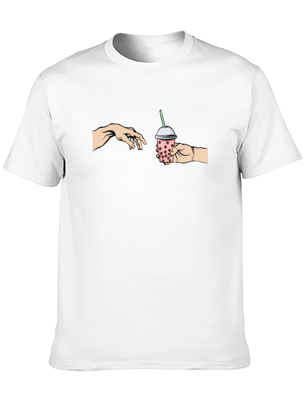 Creation of Boba Tea T-Shirt - Funny Graphic Tee