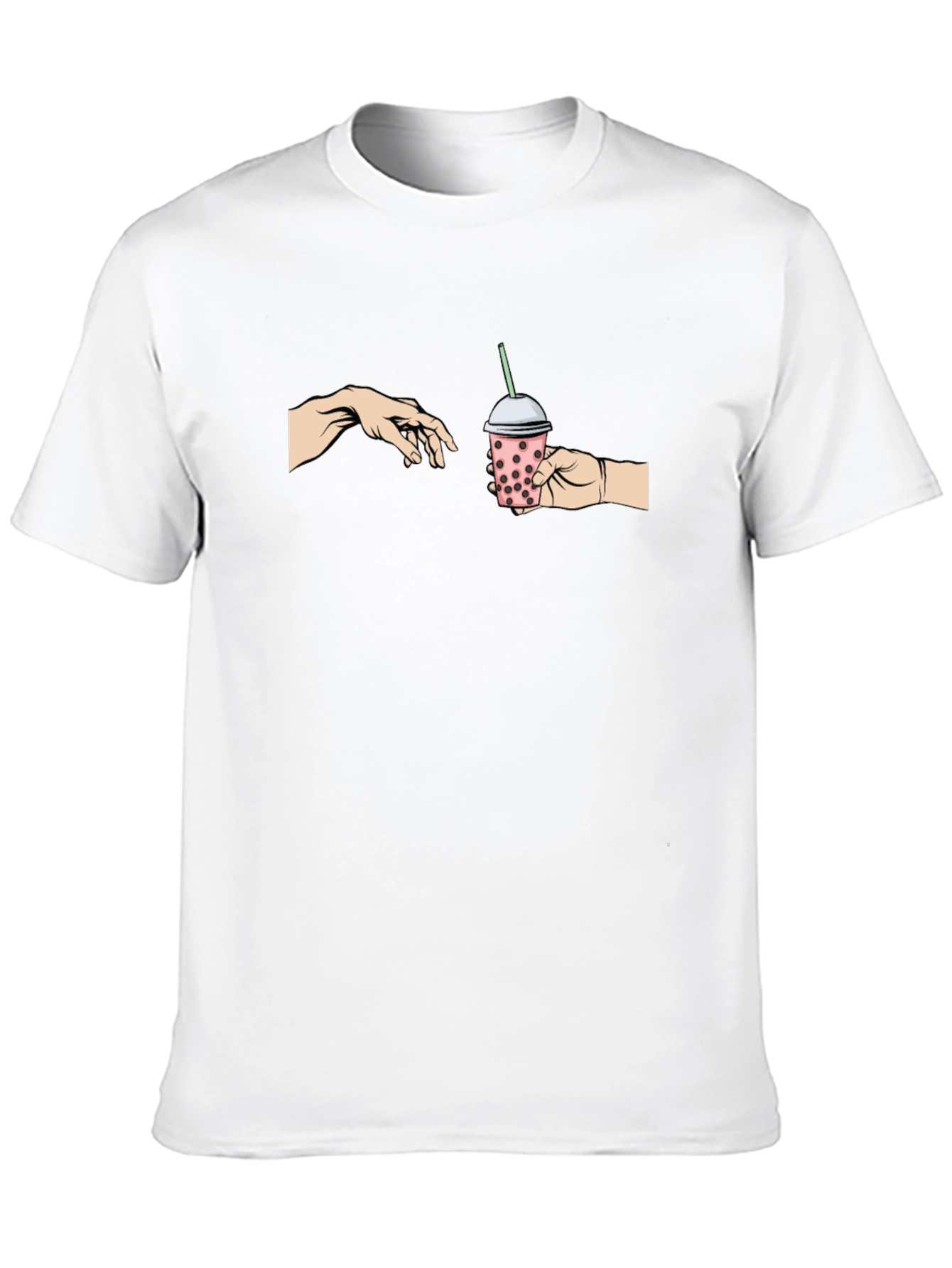 Creation of Boba Tea T-Shirt - Funny Graphic Tee